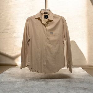 Vintage Faconnable Woman’s Beige Button Down Shirt